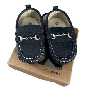 Lucky Brand Navy Blue Baby Shoes